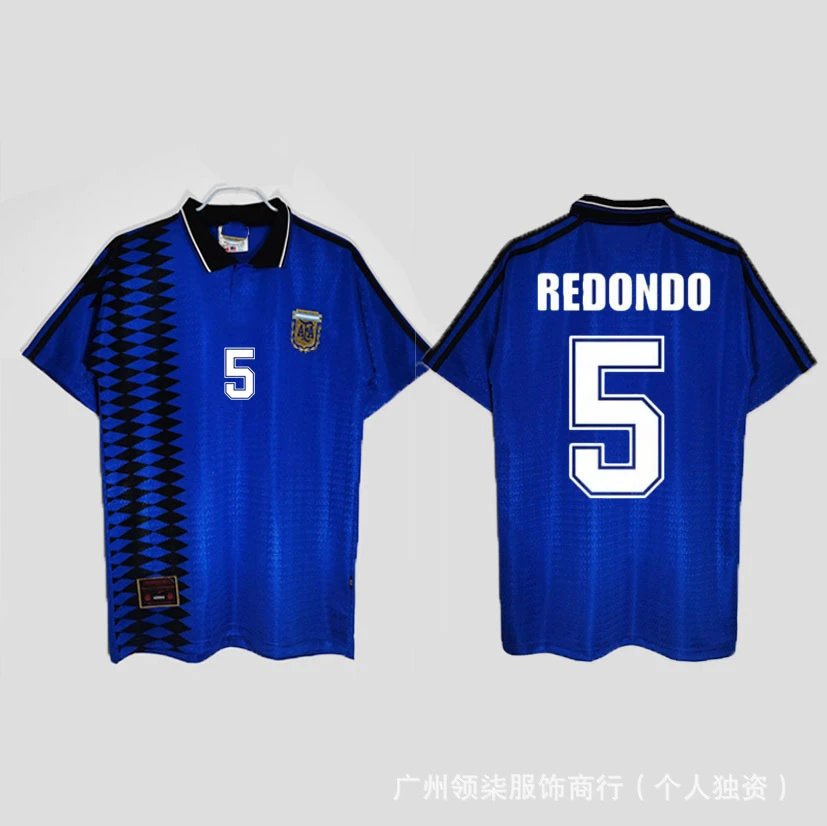 Brazil Gift Ready Soccer jersey Blue Brazil Football with Standout Detail