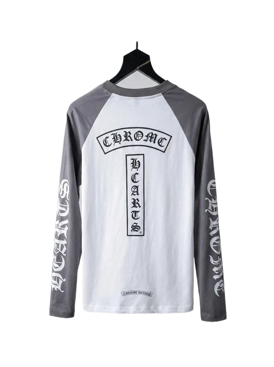 Chrome Hearts Dark Style Gray Long-sleeved Shirt