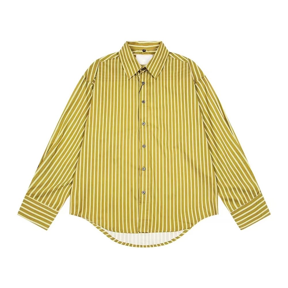 AMI striped retro-style shirt