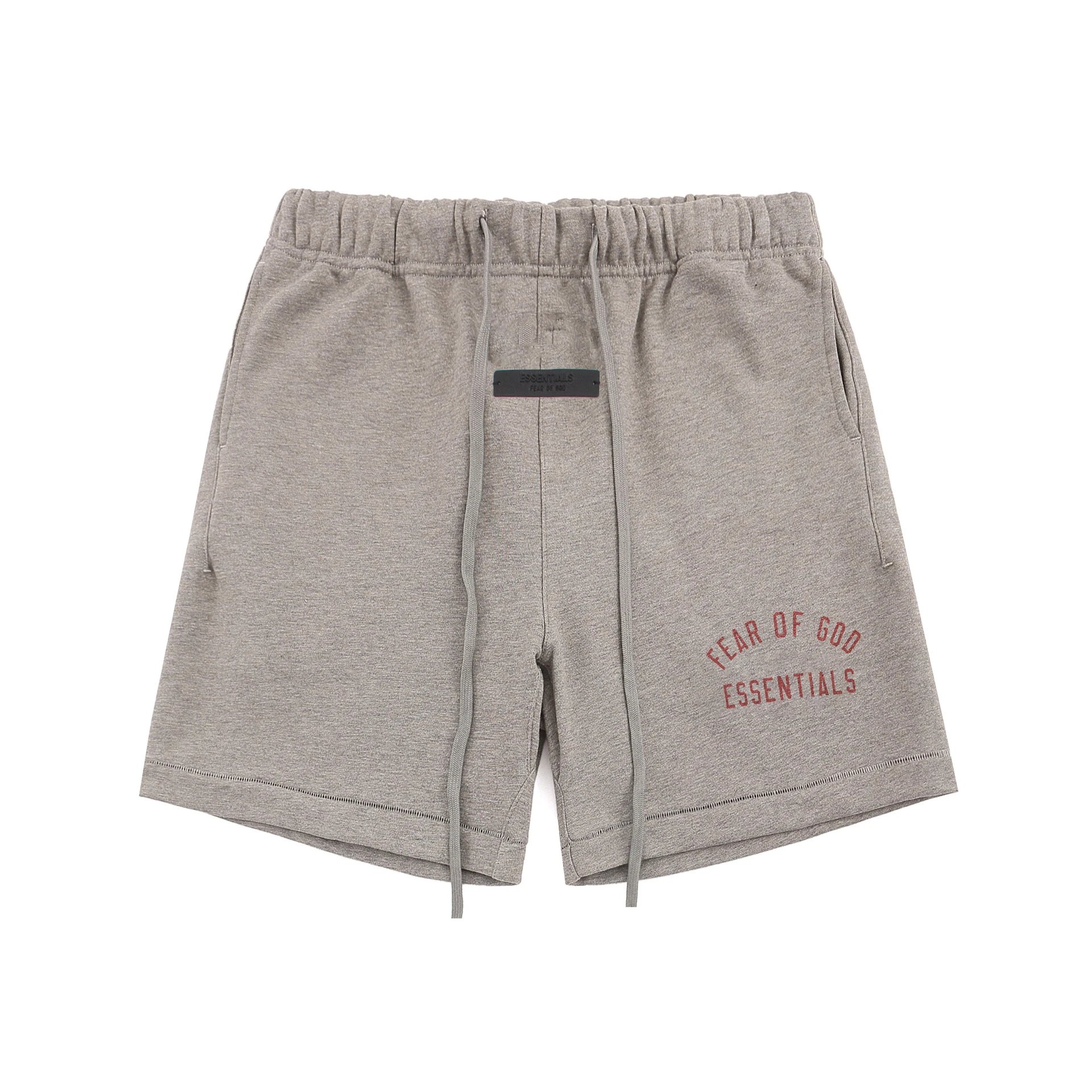 ESSENTIALS casual style grey shorts