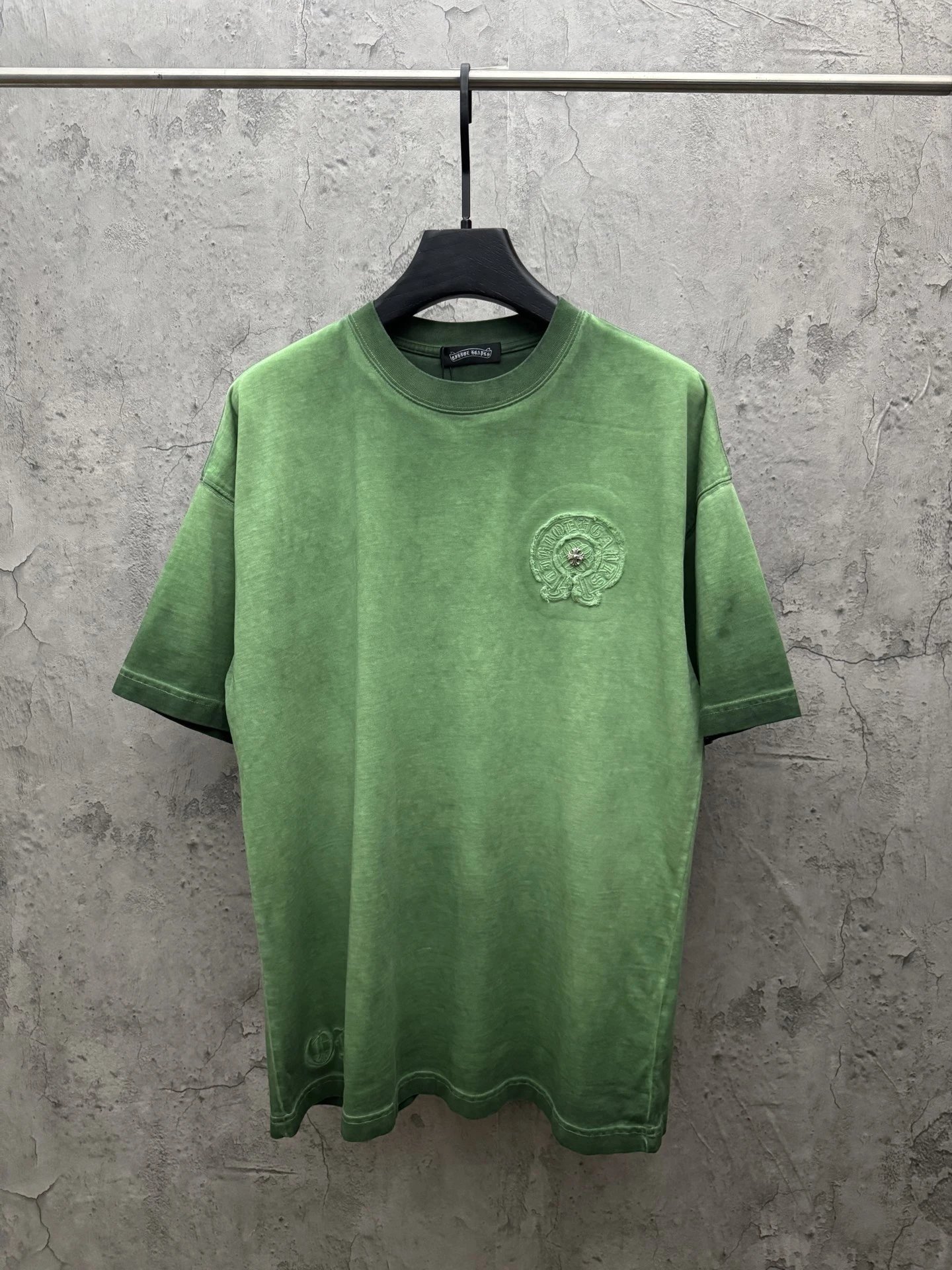 Gucci retro-style green T-shirt