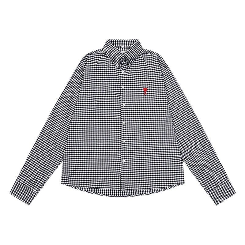 AMI Checkered Retro Style Shirt