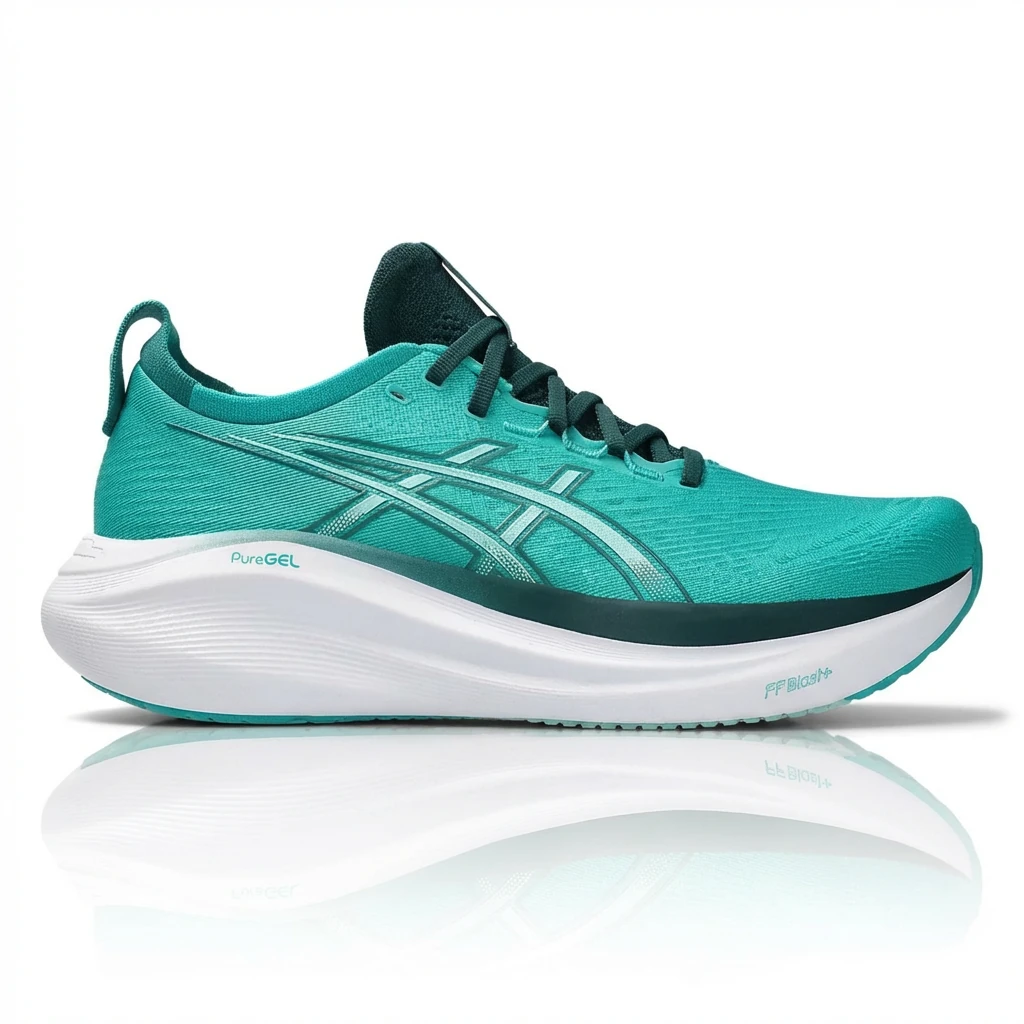 ASICS PureGEL Fashion Green Running Shoes