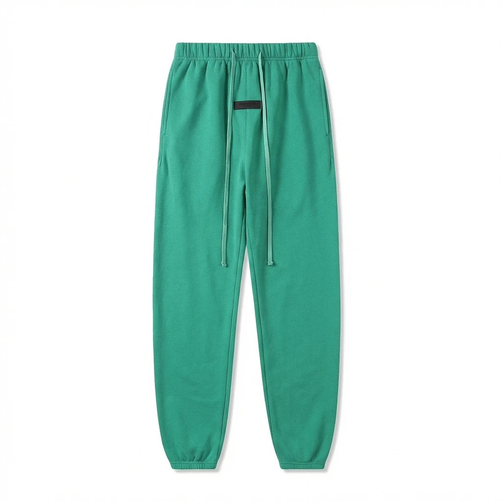 ESSENTIALS Basic Style Casual Green Pants