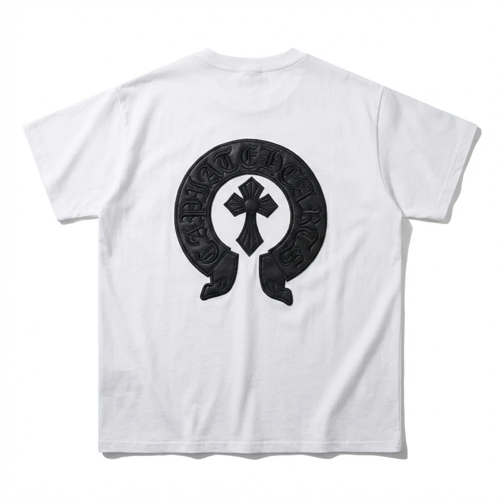 Chrome Hearts Cross Vintage White T-shirt
