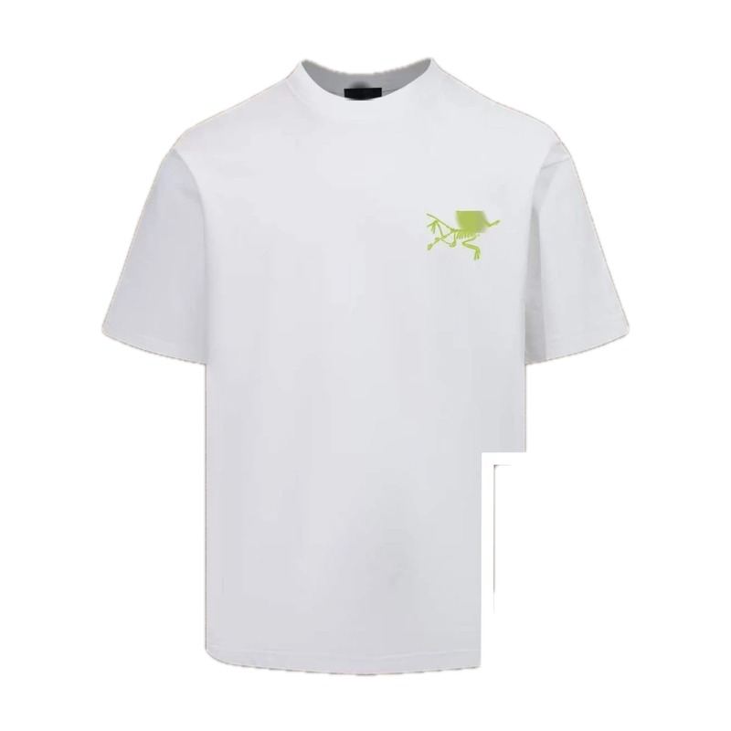 Arc'teryx Bone Logo Outdoor Streetwear Style White Short-sleeve T-shirt