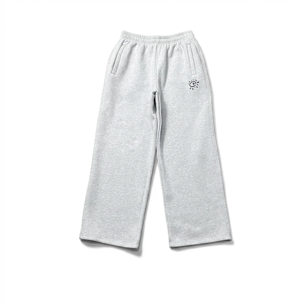 ADWYSD minimalist style gray sweatpants