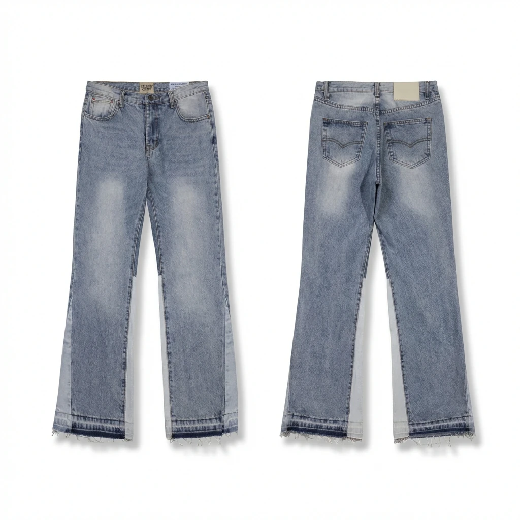 Gallery Dept. Stitched Retro Style Jeans