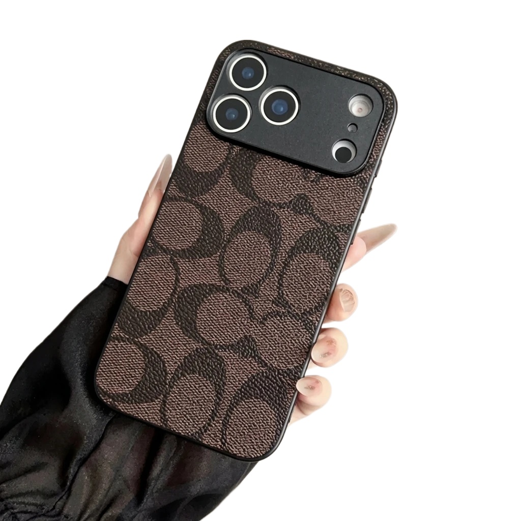 Coach Printed Retro iPhone Case