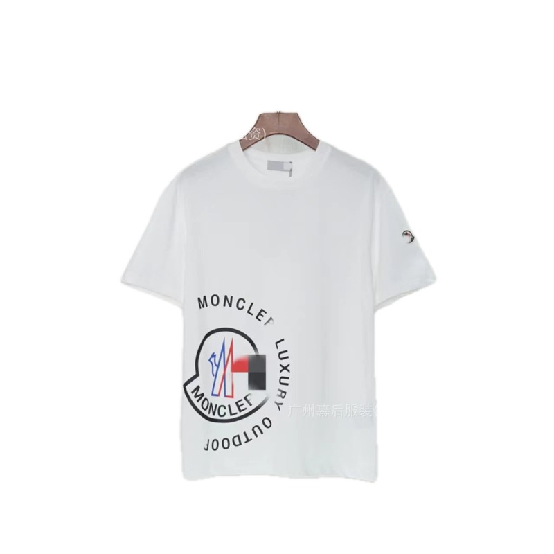 Moncler Outdoor Casual Style White Short-sleeve T-shirt