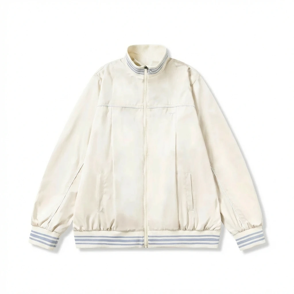 Corteiz retro-style white jacket