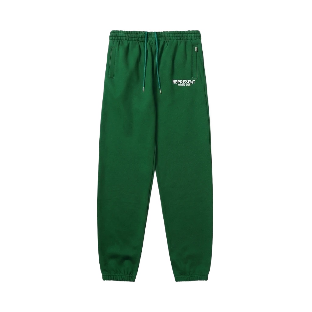 Represent Trendy Brand Casual Green Sweatpants