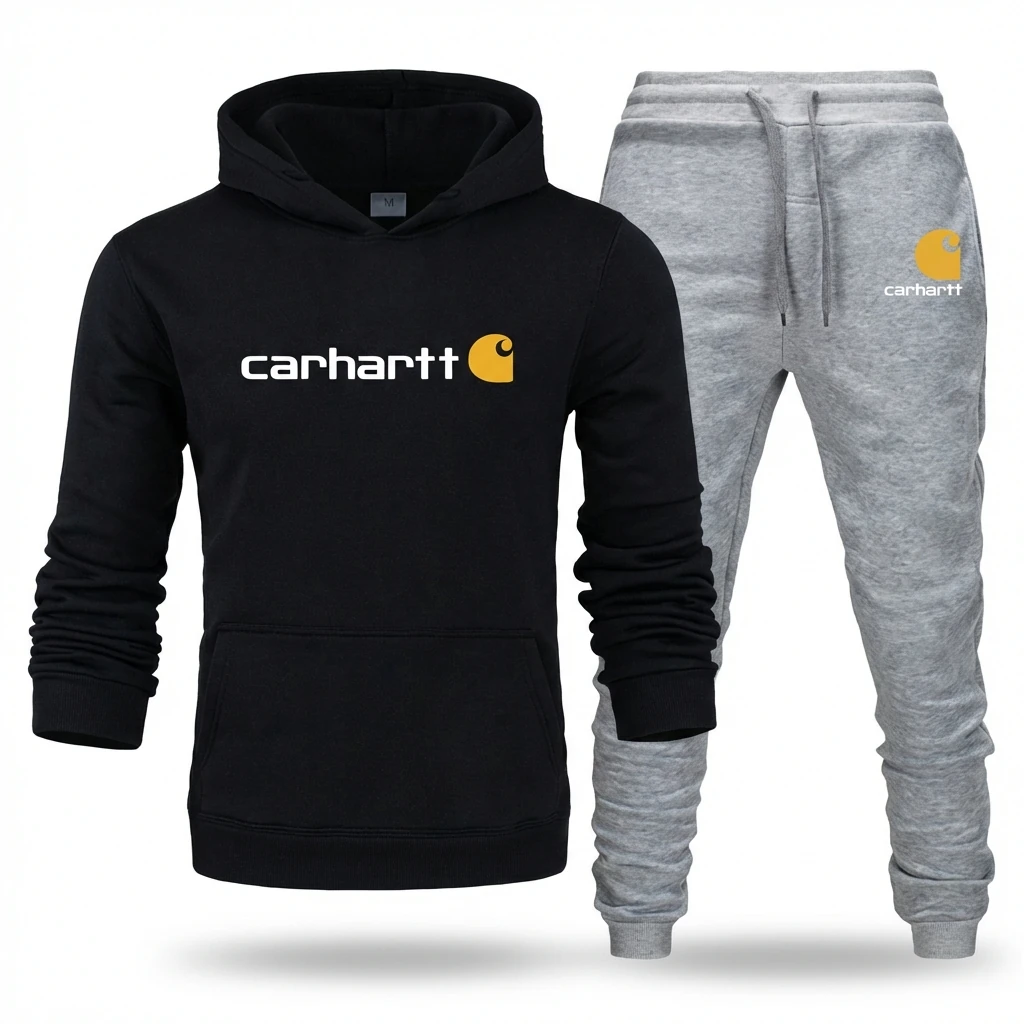 Carhartt casual style black and gray suit