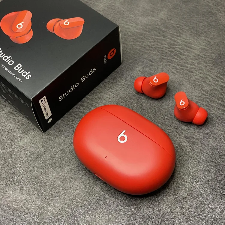 Beats Studio Buds Earbuds in Red