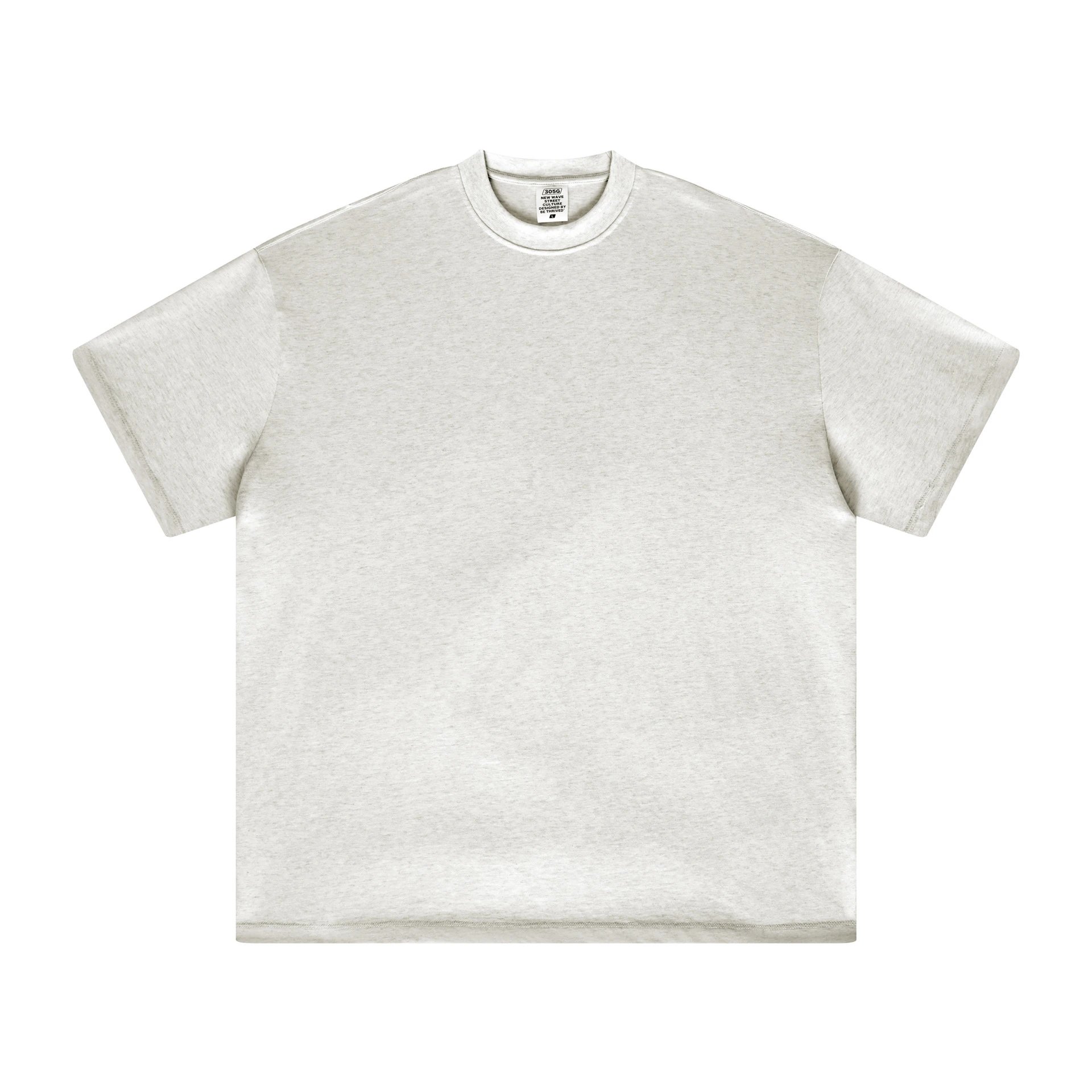 Casual Plain white T-shirt Minimal White Short for Streetwear Looks