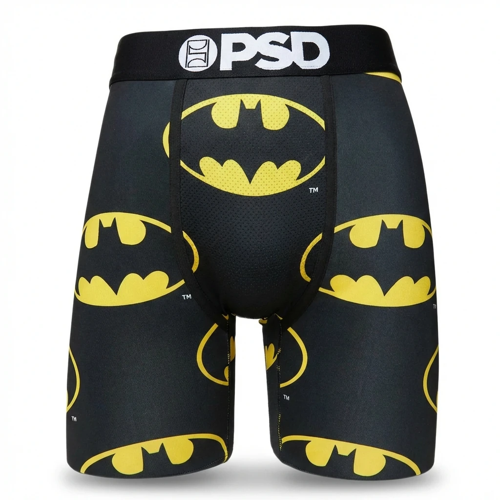 PSD Batman streetwear black shorts