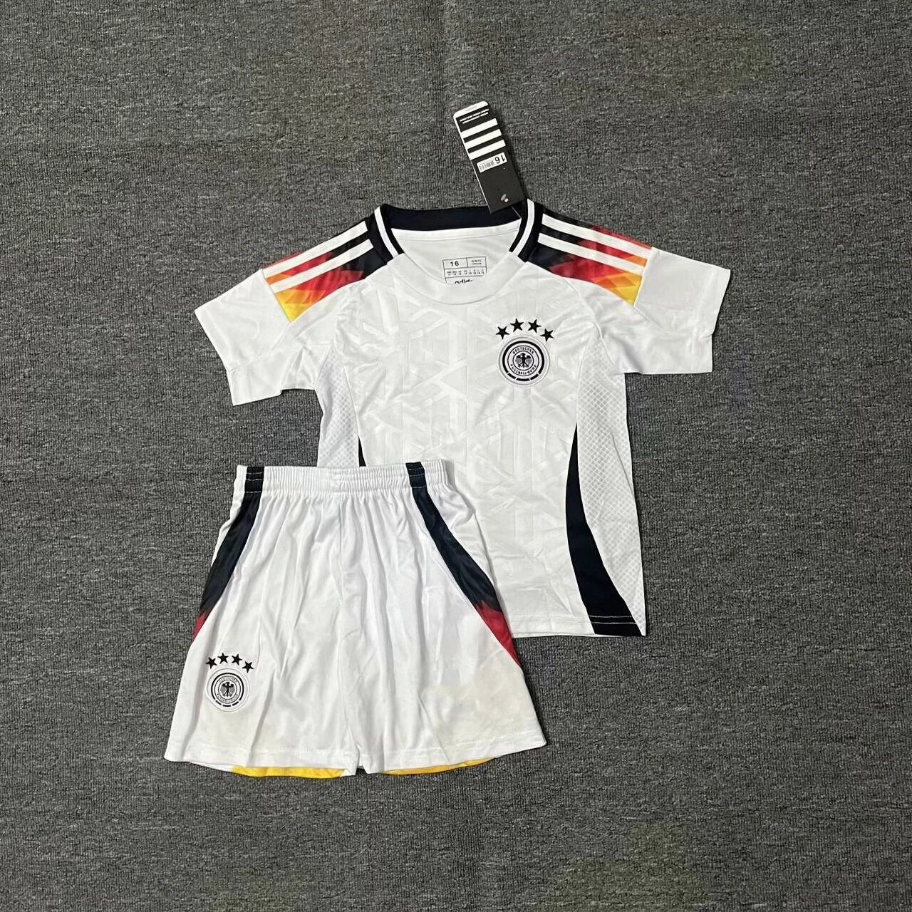 Germany Classic Soccer jersey set White Germany Football for Daily Styling
