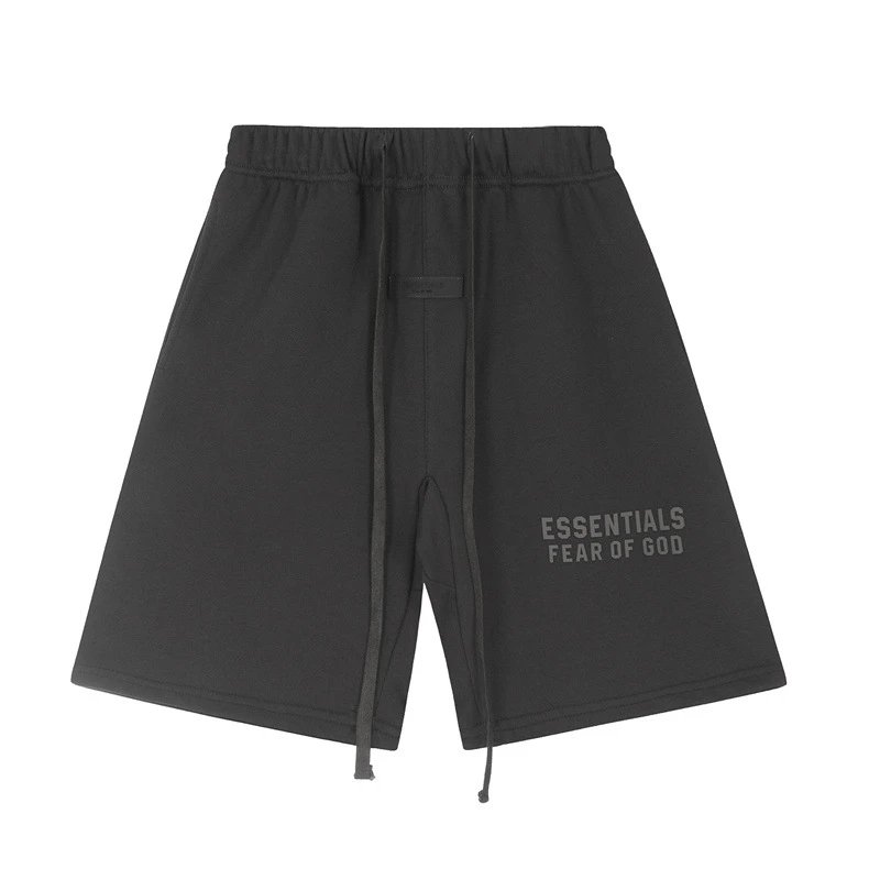 ESSENTIALS minimalist style black shorts
