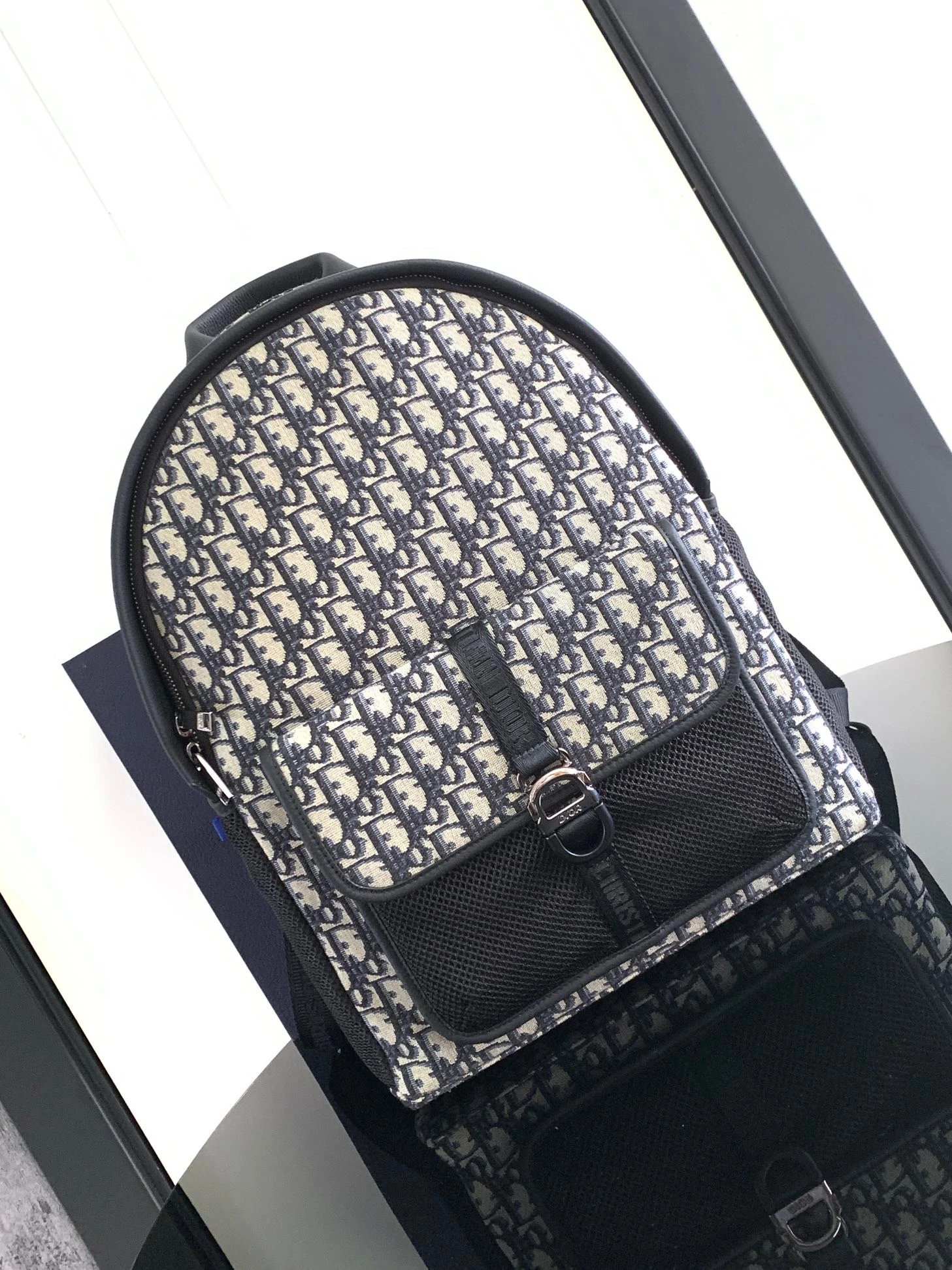 Dior Oblique backpack Blue