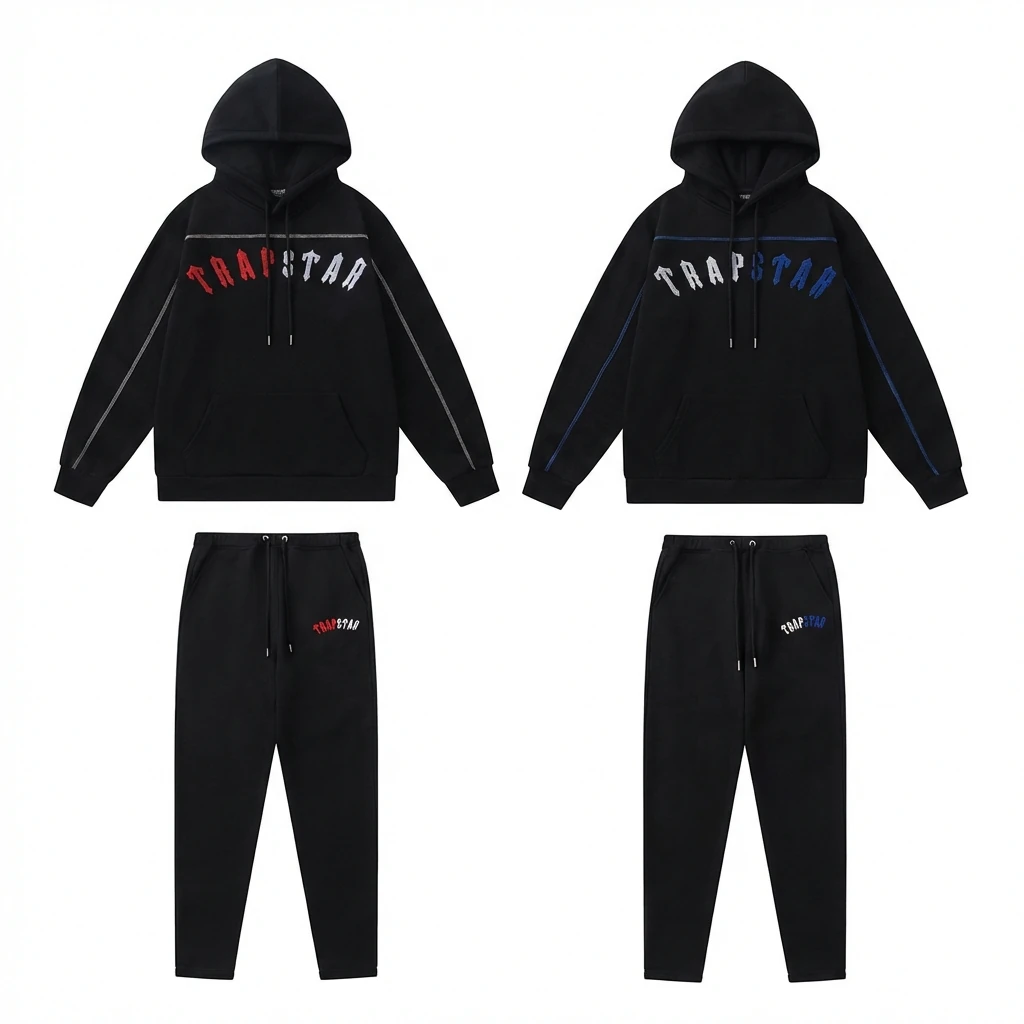 Trapstar Printed Casual Black Suit
