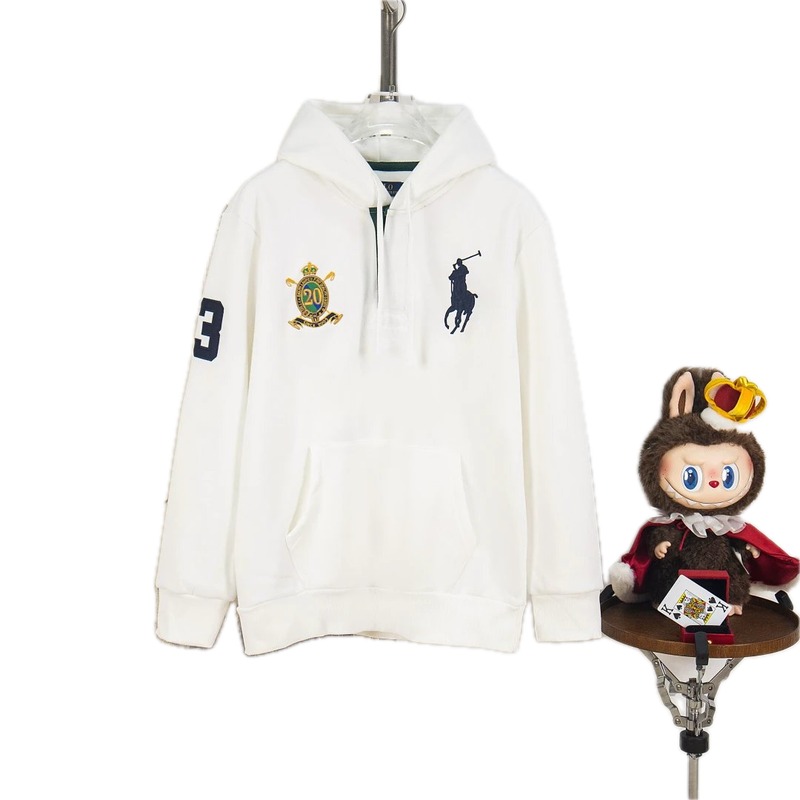 Ralph Lauren Polo Vintage White Sweatshirt