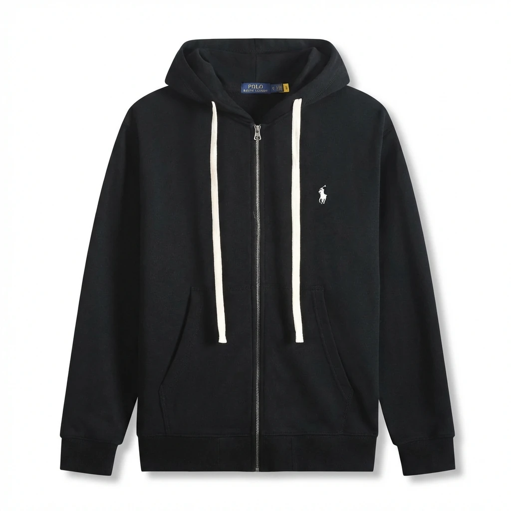 Ralph Lauren Polo Simple Black Hoodie