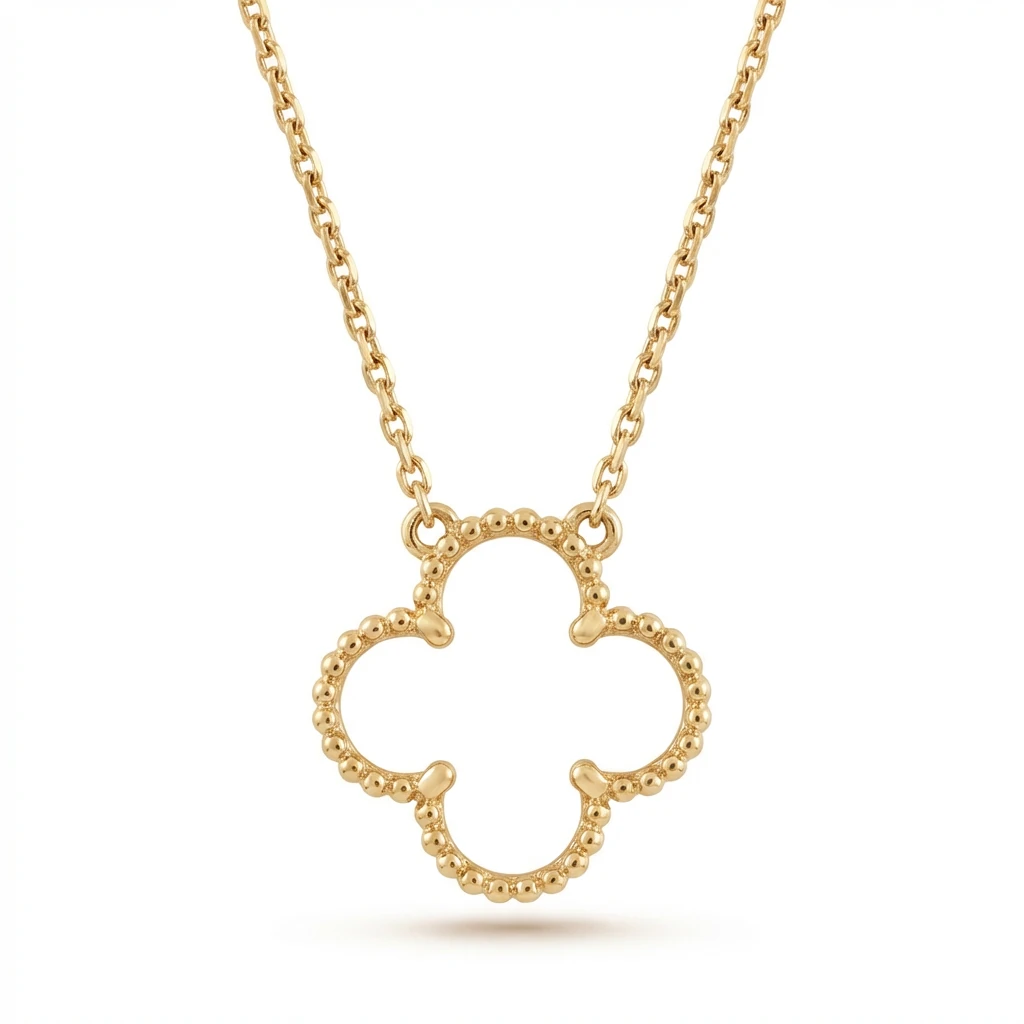 Van Cleef & Arpels Four-leaf Clover Gold Necklace