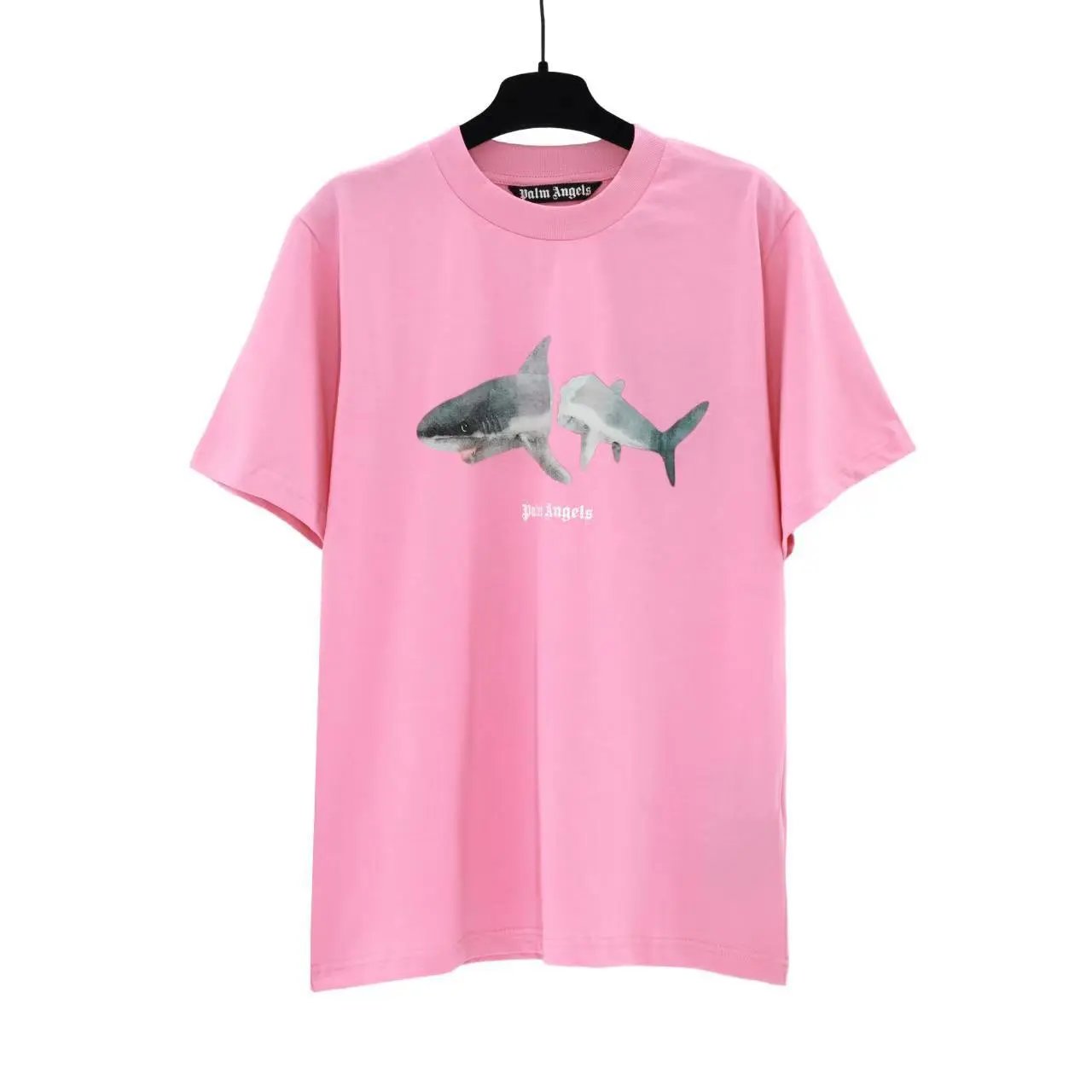 Palm Angels Premium Style Bear graphic T-shirt White Colorful Bear for Resort Outfits