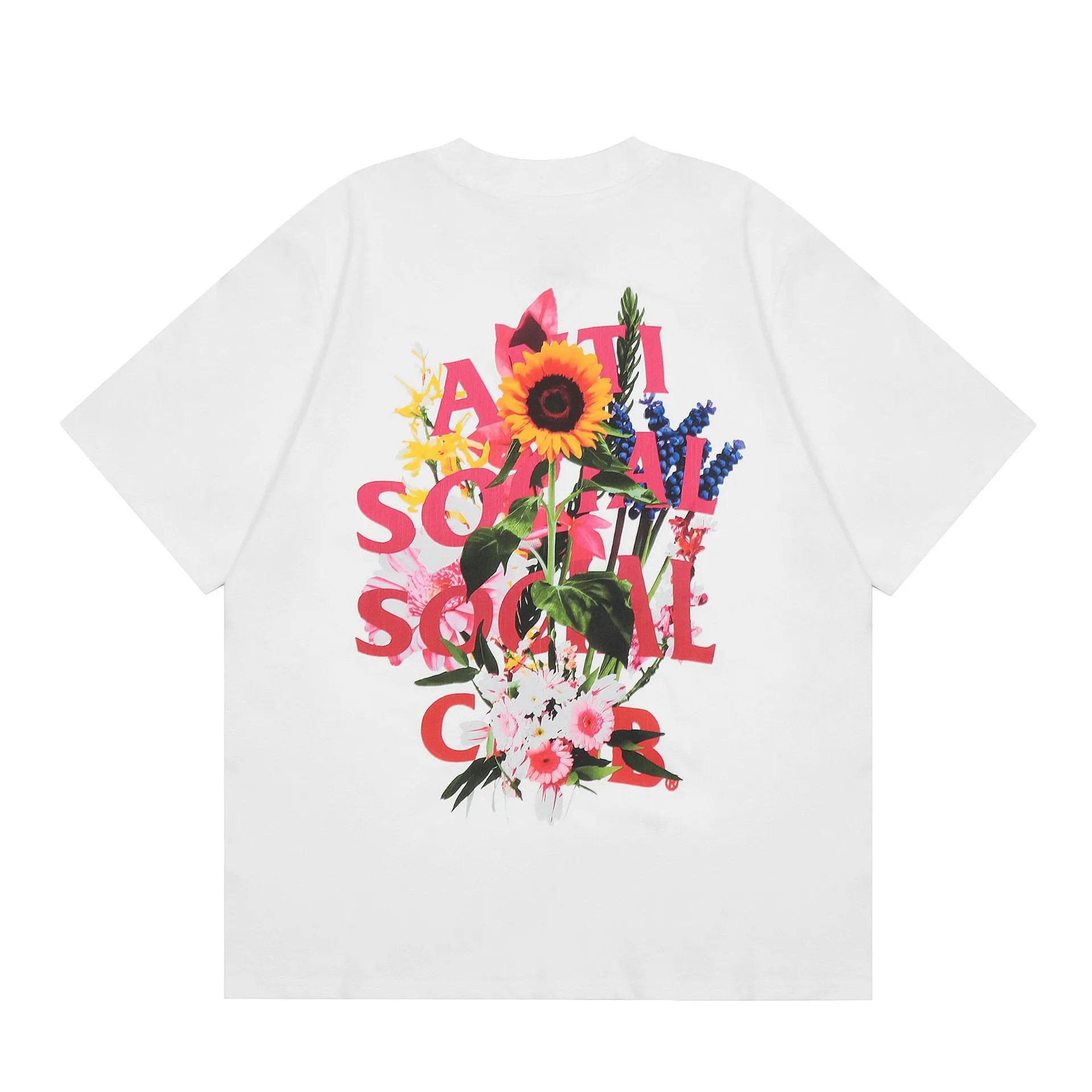 Anti Social Social Club Gift Ready Logo T-shirt Black Orange Anti with Standout Detail
