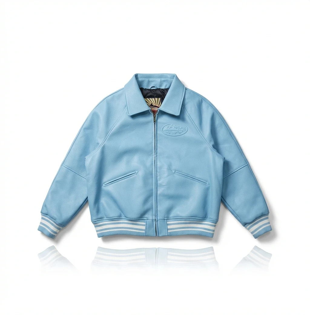 Corteiz vintage light blue jacket