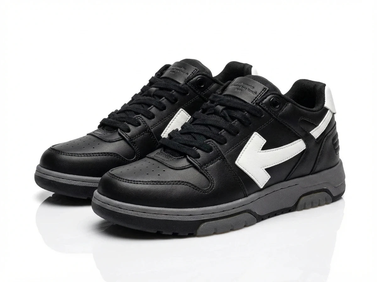Off-White Arrow Trendy Black Shoes