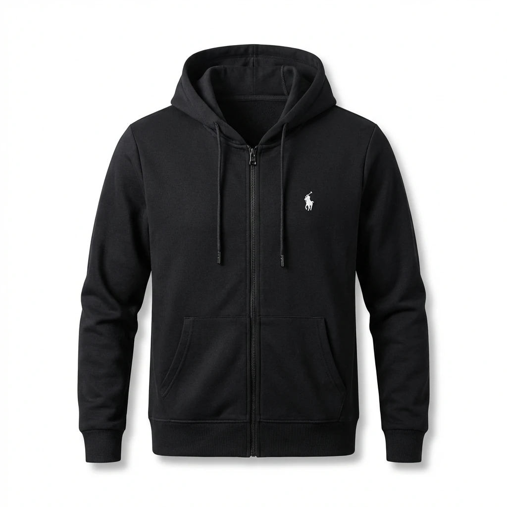 Ralph Lauren Black Label minimalist style hoodie