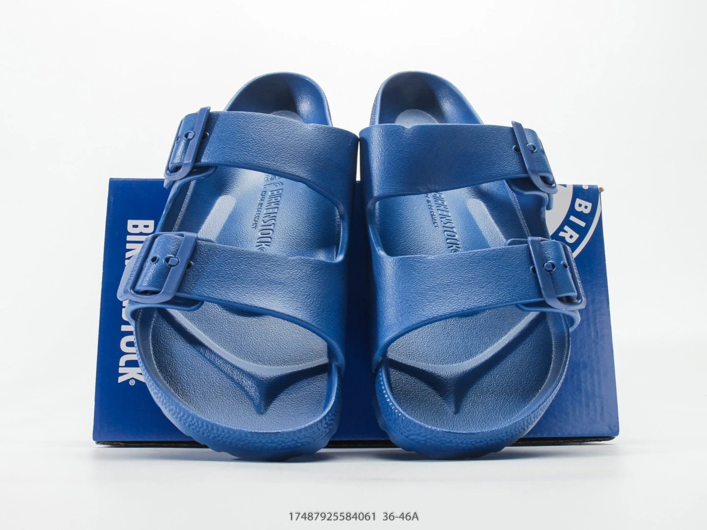 BIRKENSTOCK Arizona Casual Blue Slide Sandals