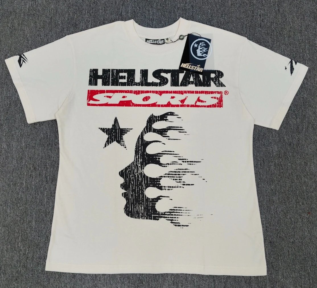 Hellstar Sports Collection Street Style Off-white T-Shirt