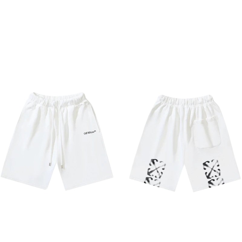 Off-White trendy and cool style white shorts