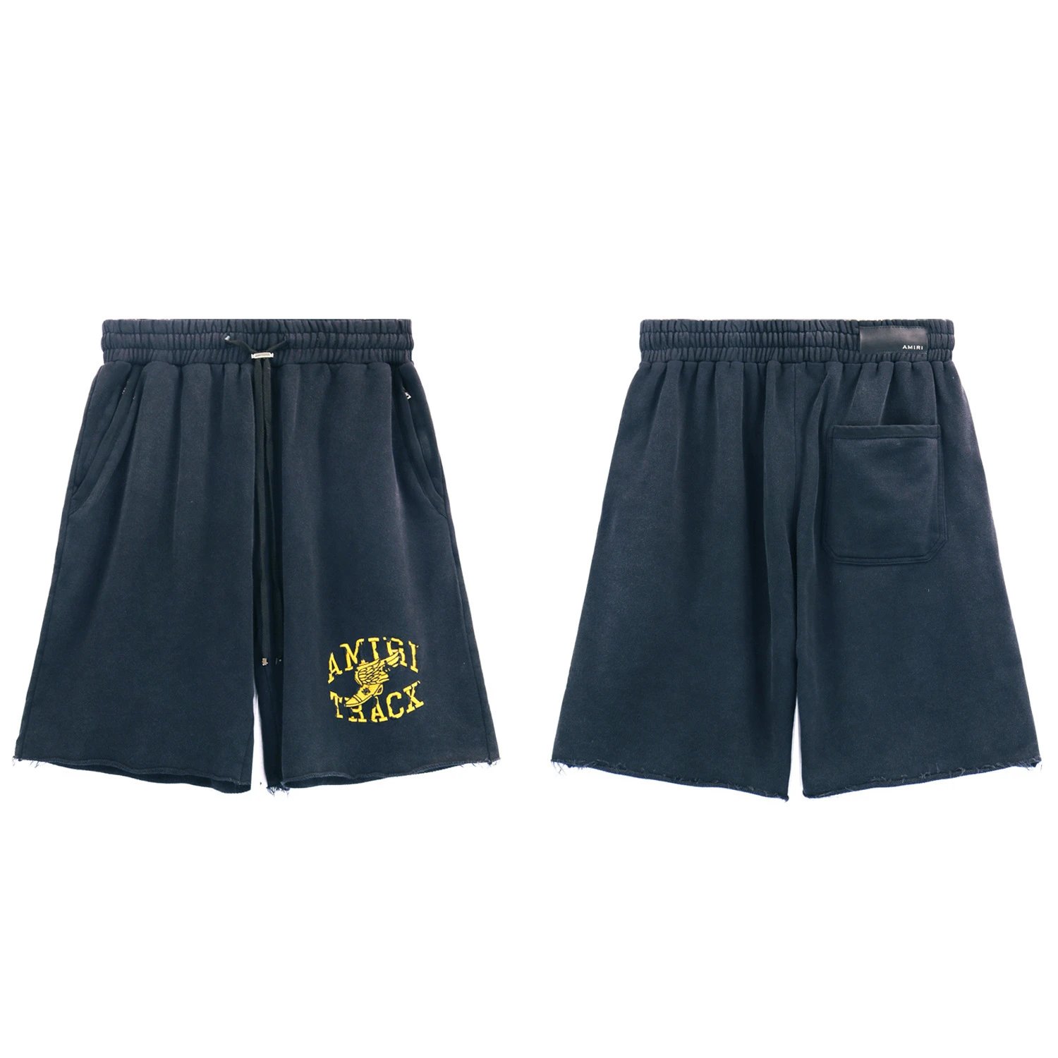 AMIRI Track American High Street Black Shorts