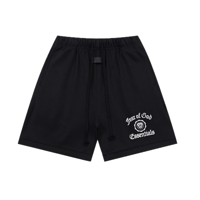 ESSENTIALS trendy brand black shorts