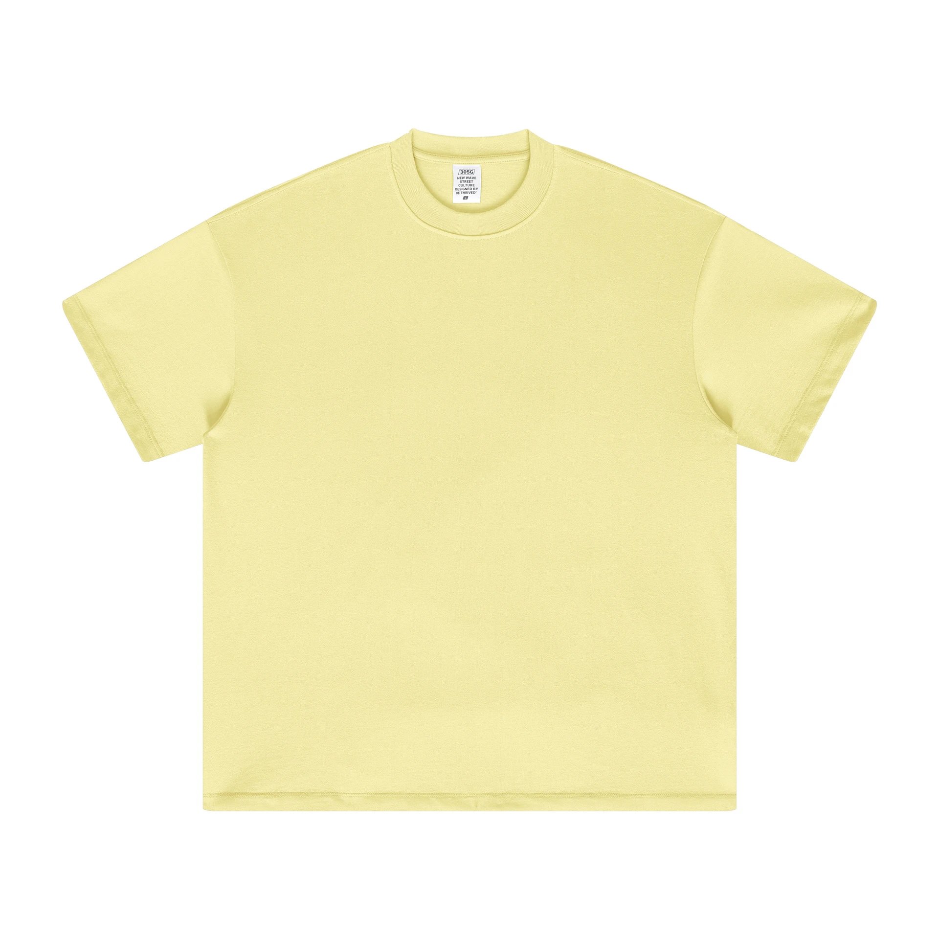 Relaxed Plain white T-shirt Minimal White Short with Designer-Inspired Detail