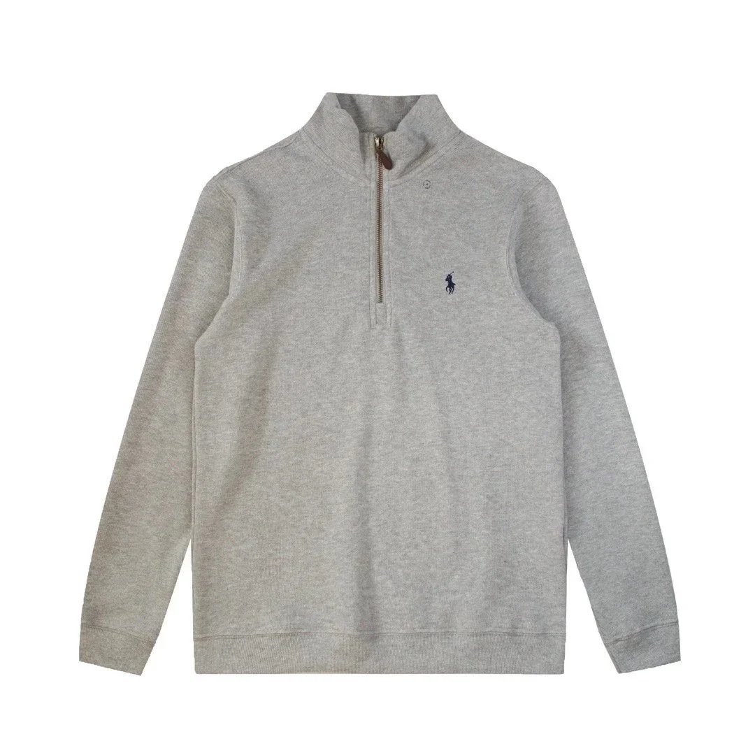 Lacoste Logo Detail Quarter-zip sweatshirt Black Quarter Zip with Relaxed Feel