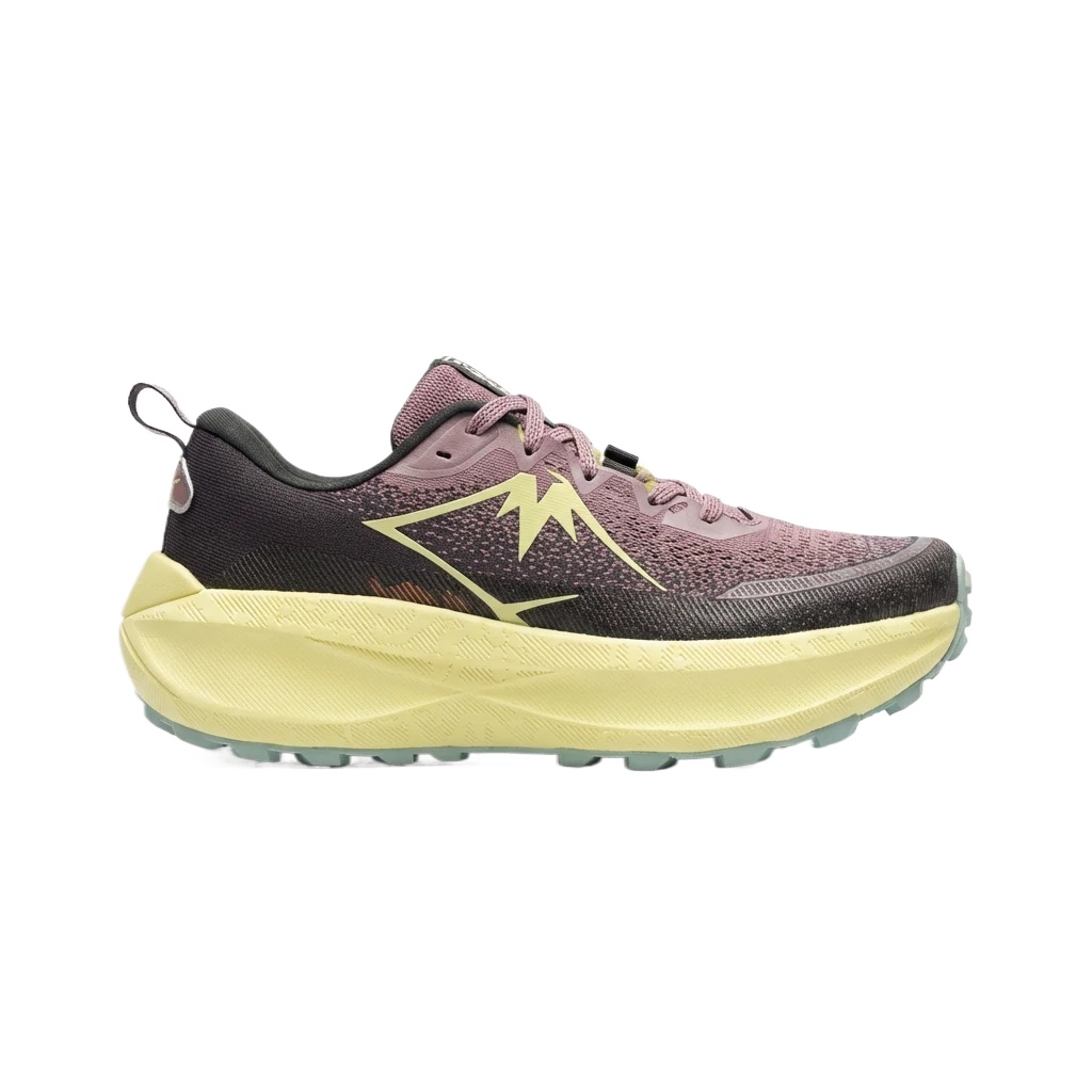 ASICS Trail Running Black and Pink Sneakers