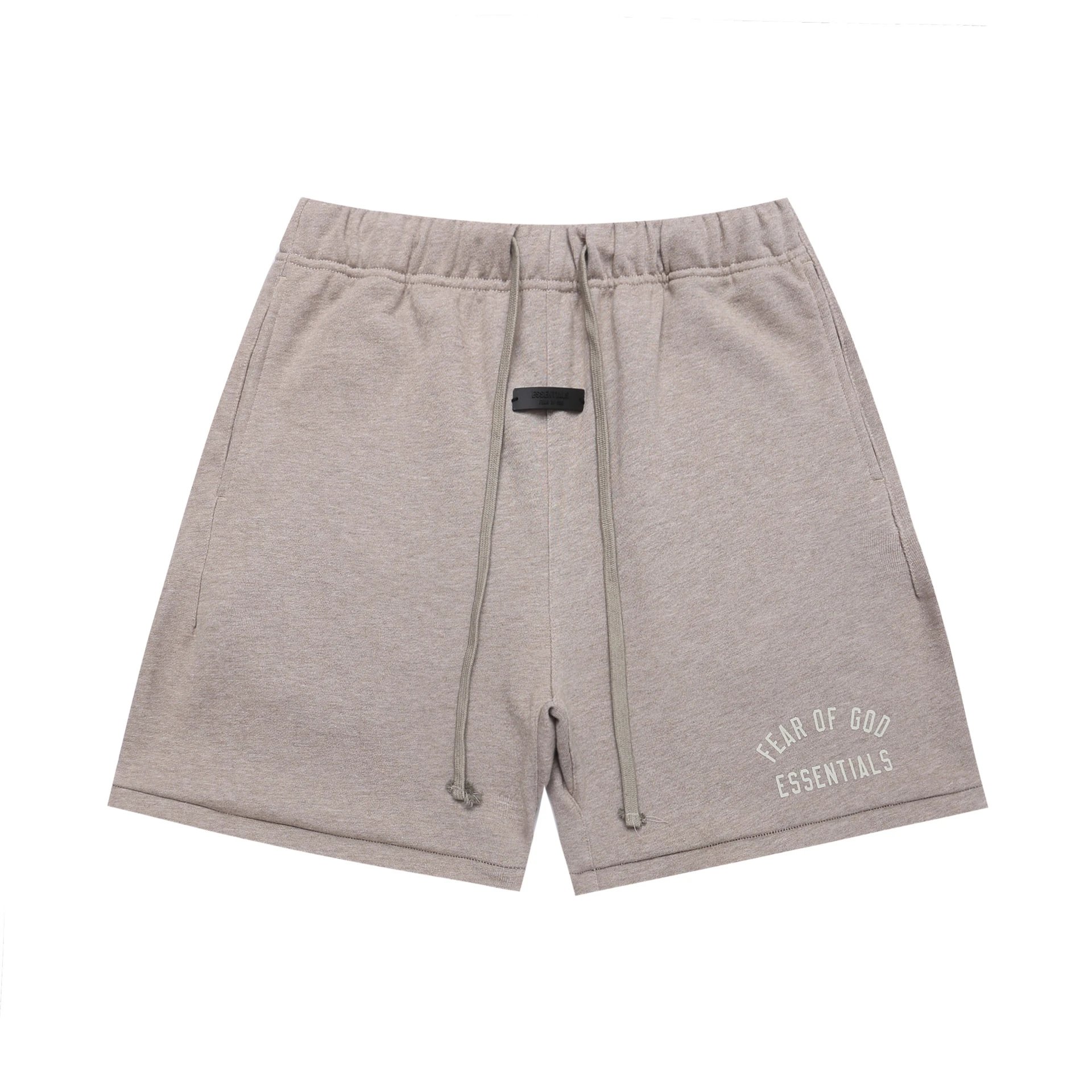 ESSENTIALS Casual Light Grey Shorts