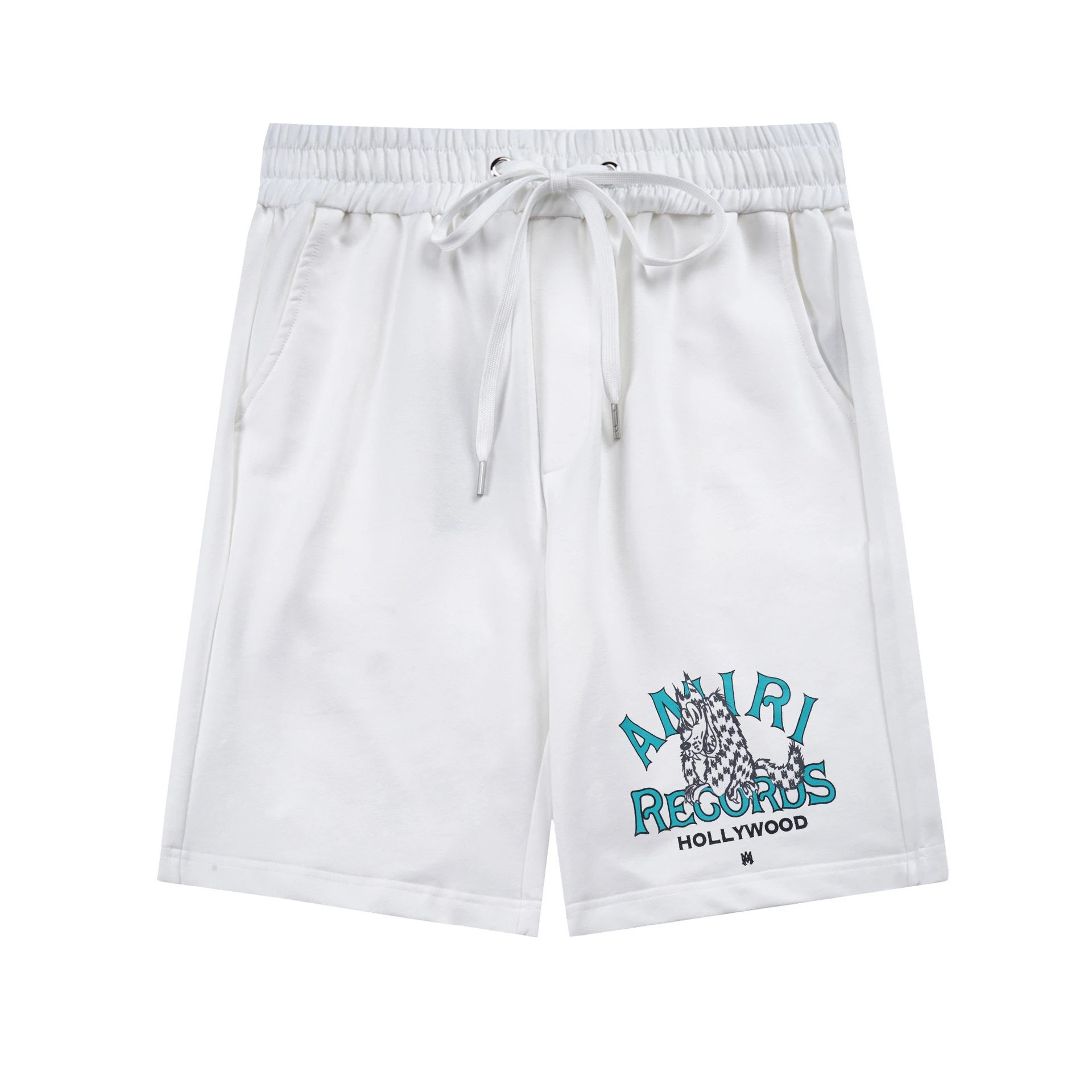 Amiri Statement Logo shorts Black Casual Amiri for Easy Pairing