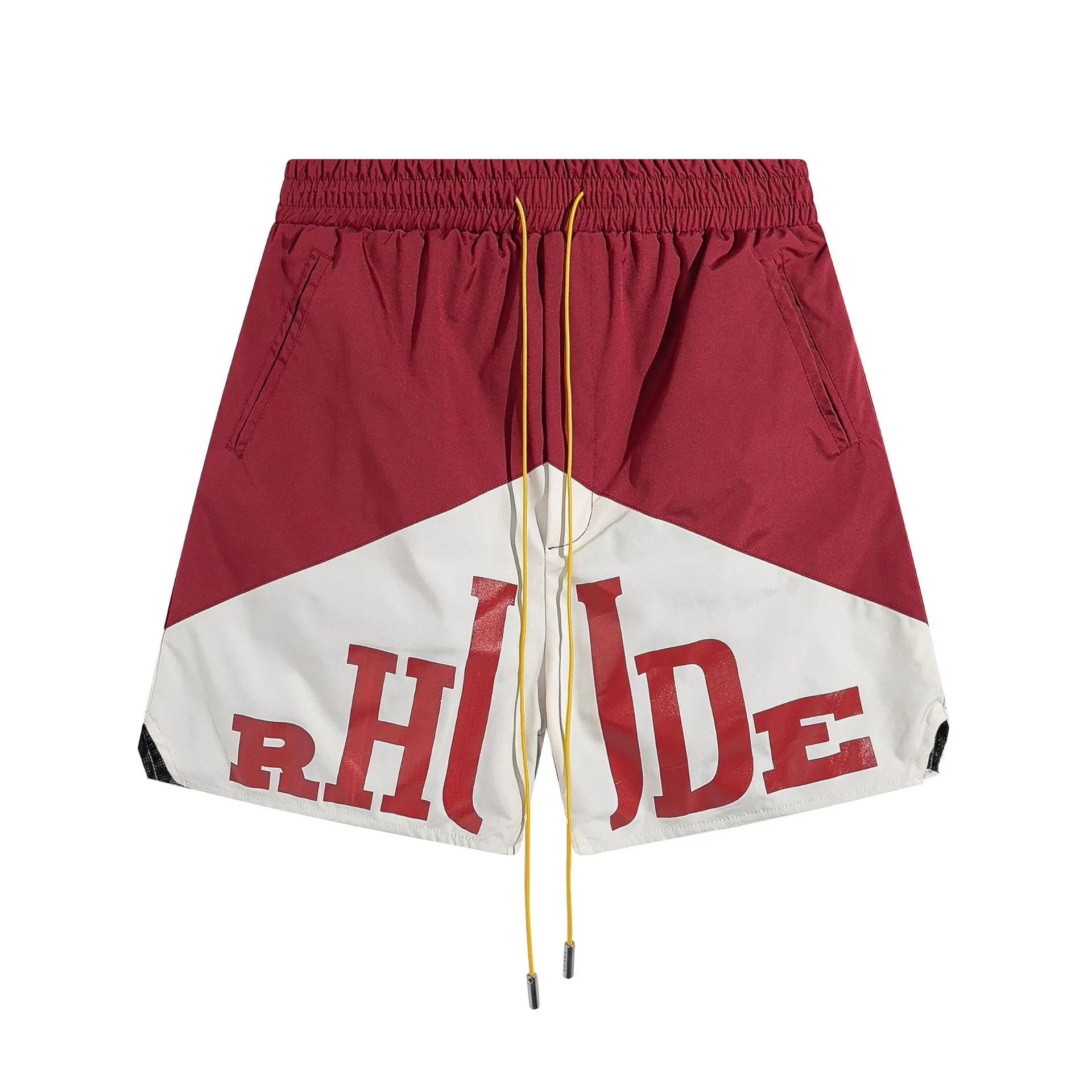 RHUDE Color - Blocking Sports Shorts