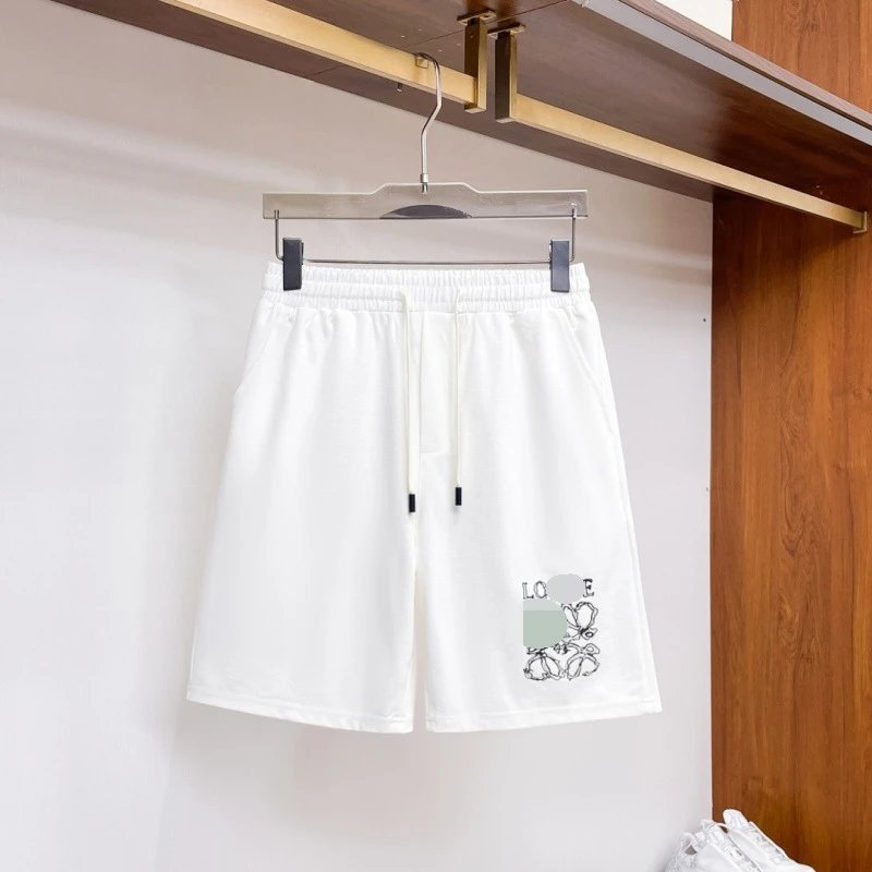 LOEWE Floral Casual White Shorts