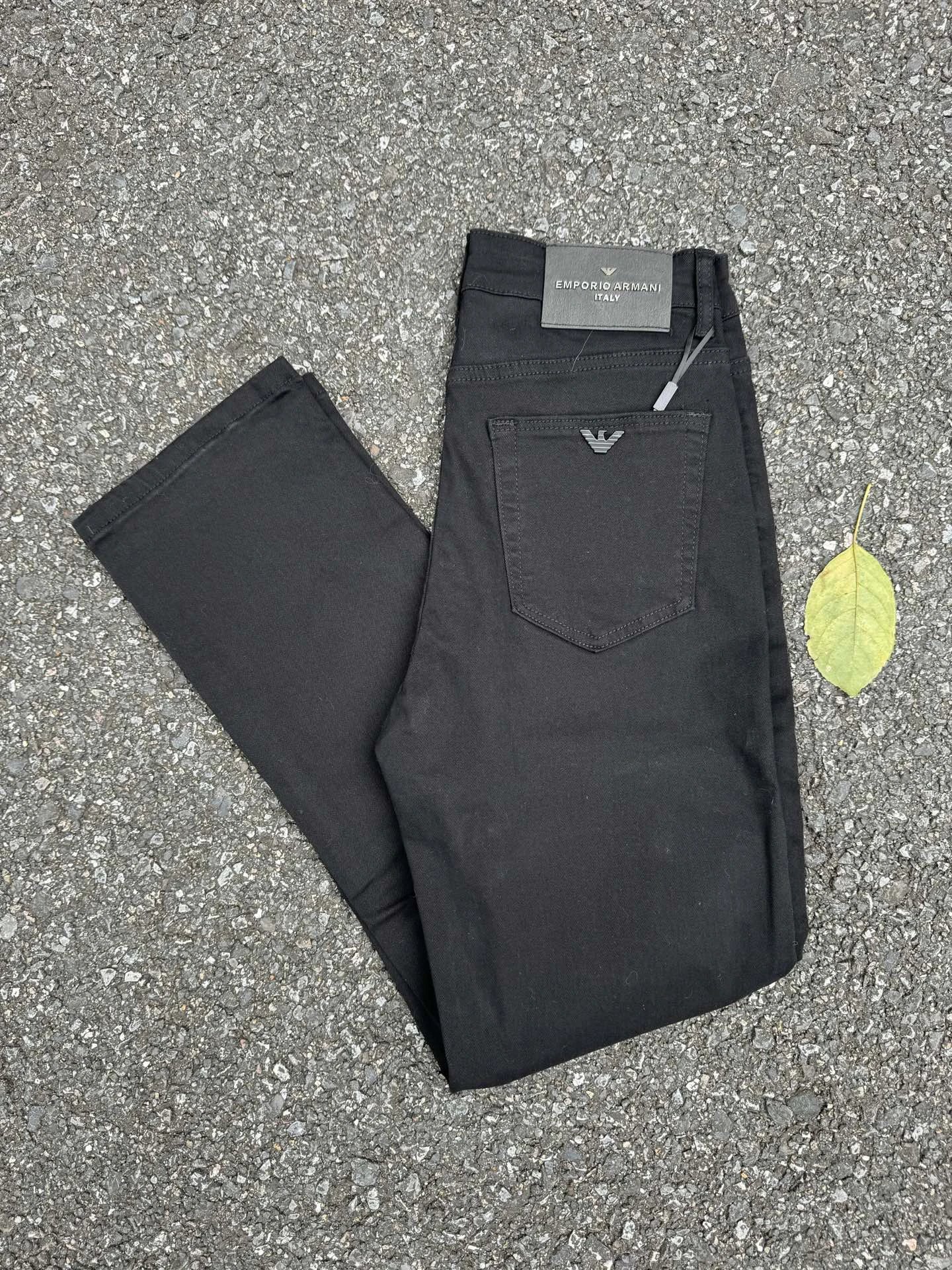Slim Jeans with eagle pocket emblem and dark tonal wash - Emporio Armani Weekend Edit