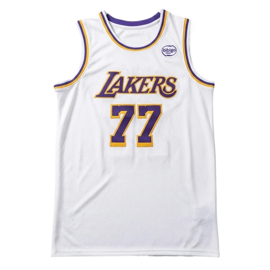 Bibigo Doncic-style white jersey
