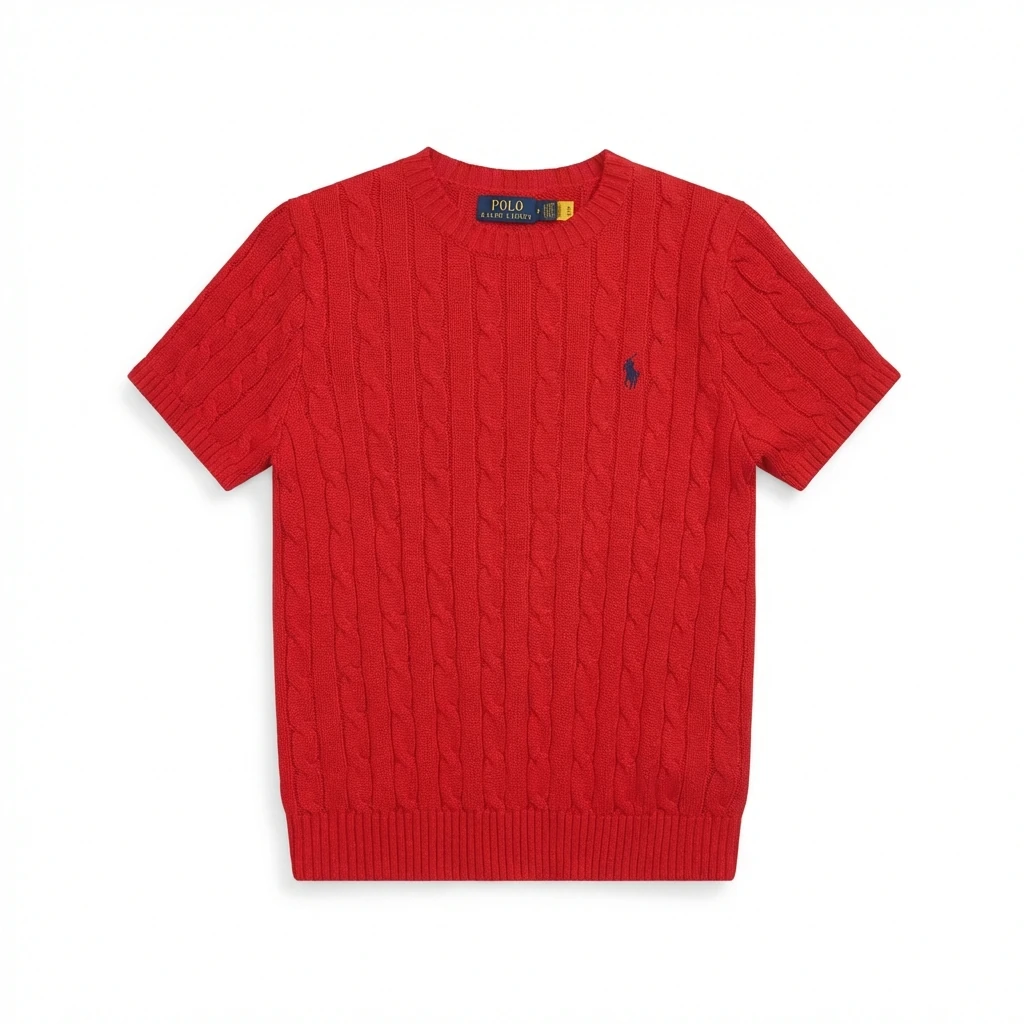 Ralph Lauren Polo Series Red Knitwear