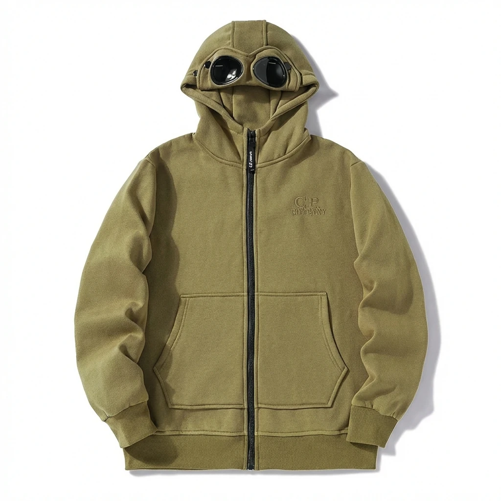 C.P. Workwear Style Olive Green Sweatshirt