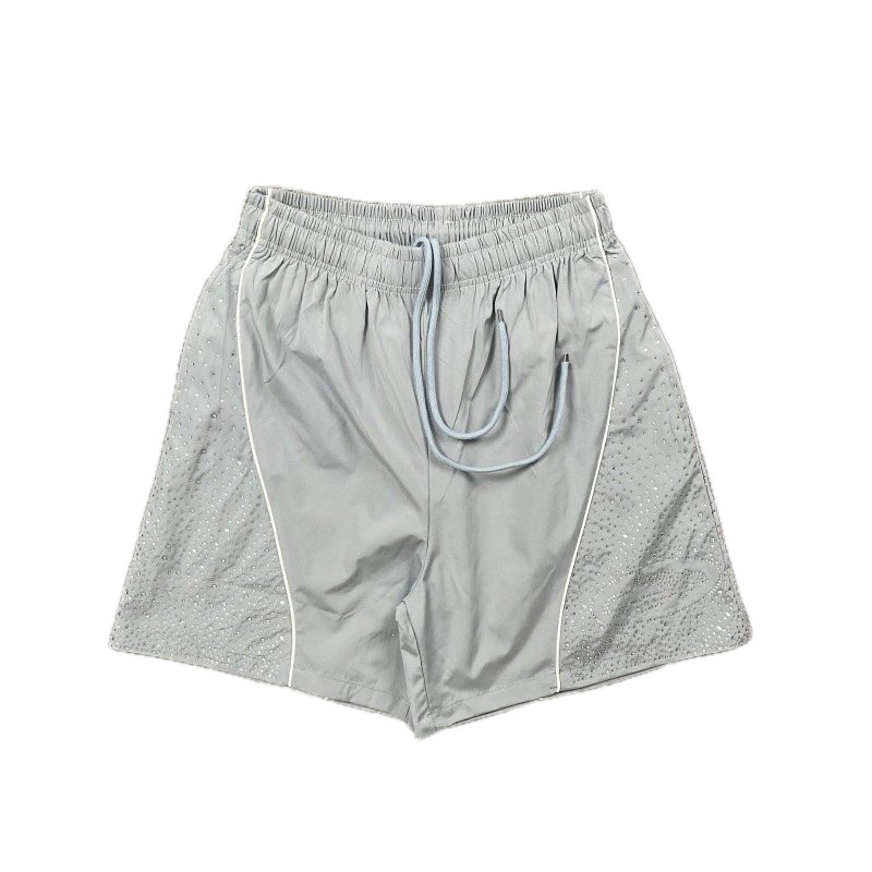 Corteiz Breathable Street Style Grey Sports Shorts