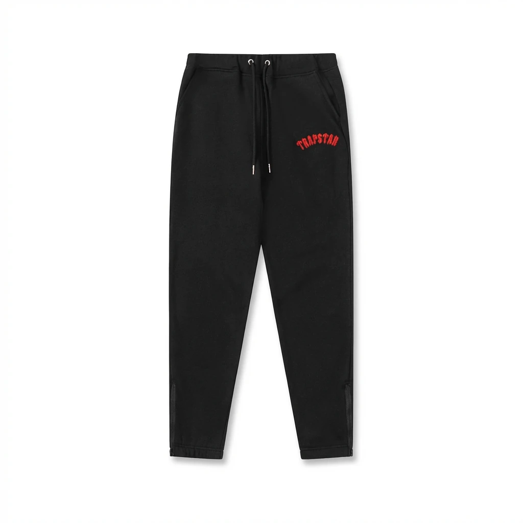 Trapstar trendy and cool style black sweatpants